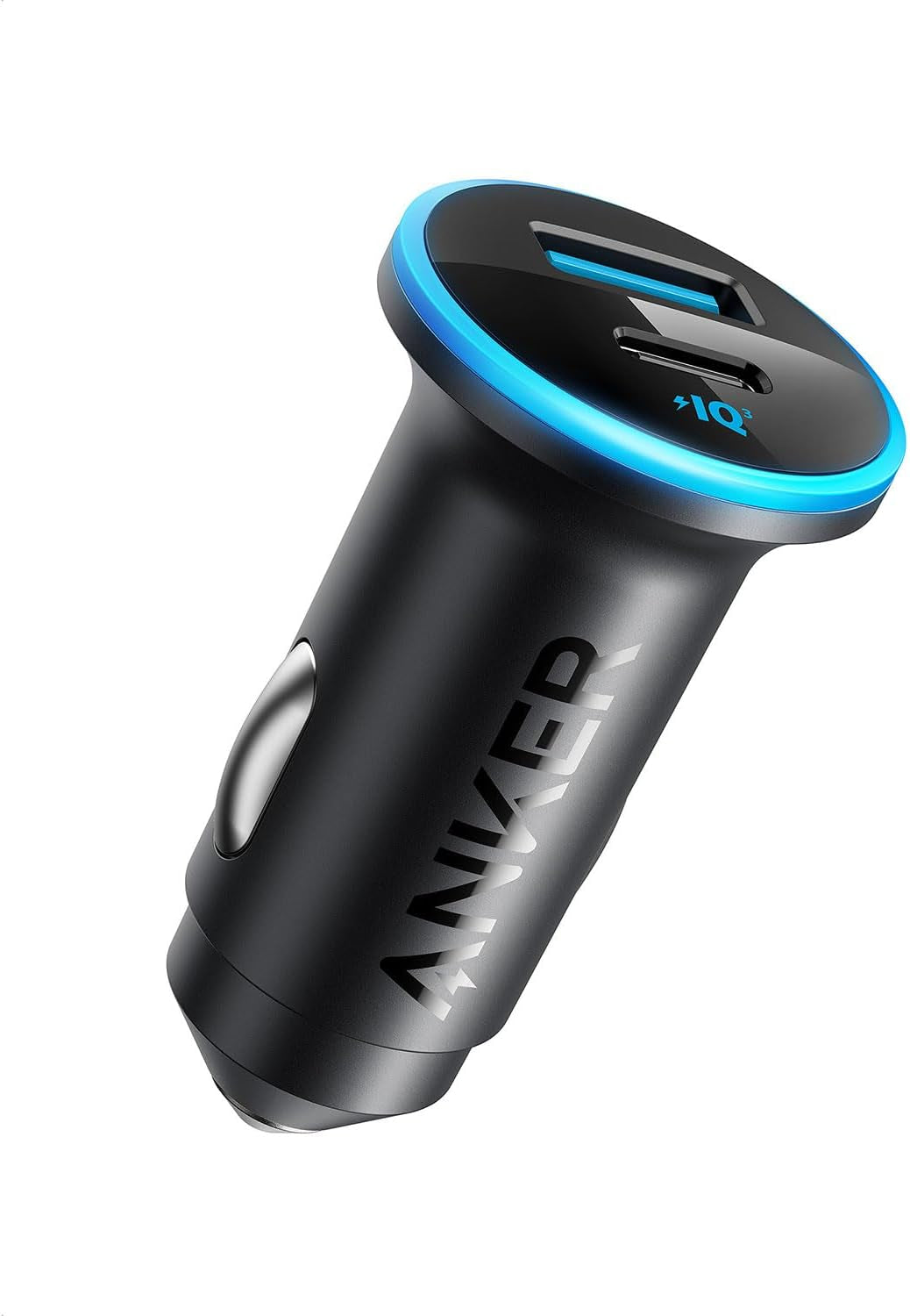 Anker 323 52.5W USB C Car Charger with 30W Poweriq 3.0 Fast Charging | Cigarette Lighter Adapter, for Iphone 17 / 16 / 15 / 14 / 13 / 12 Series, Galaxy S25 / S24, Pixel, and More