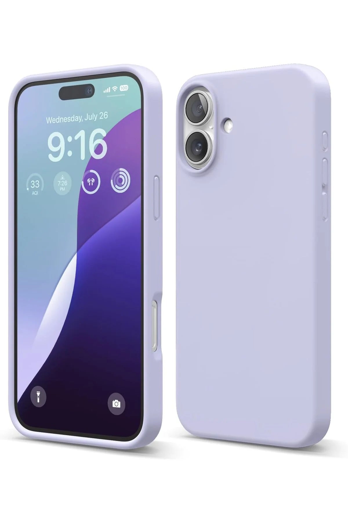 Iphone 16 Case Liquid Launch Wipeable Cover