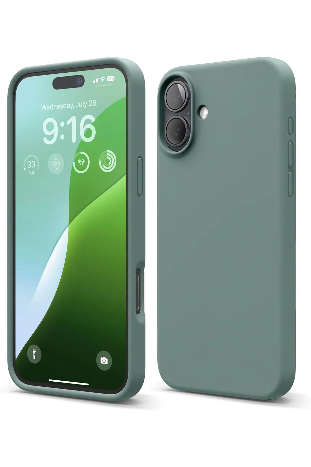 Iphone 16 Case Liquid Launch Wipeable Cover