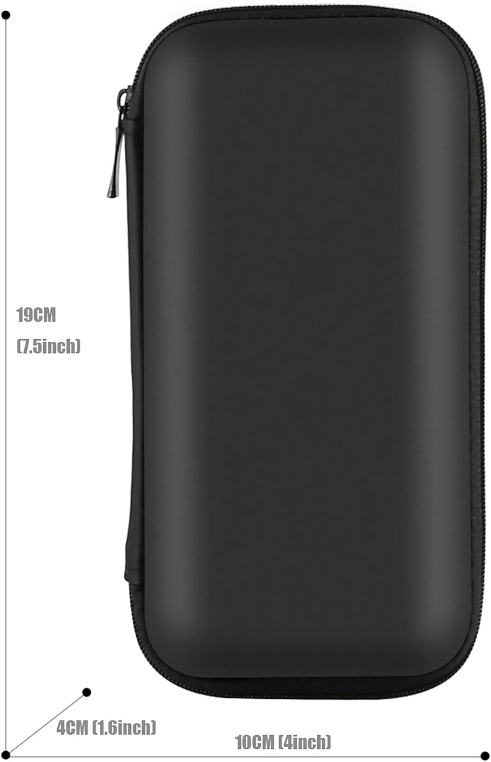 Travel Essential Electronics Organizer Charger Case Carrying Pouch | 6.5X3.2X1" Power Bank Tech Accessories Protective Storage Shockproof Portable Purse Men Women School Office Trips Must Have