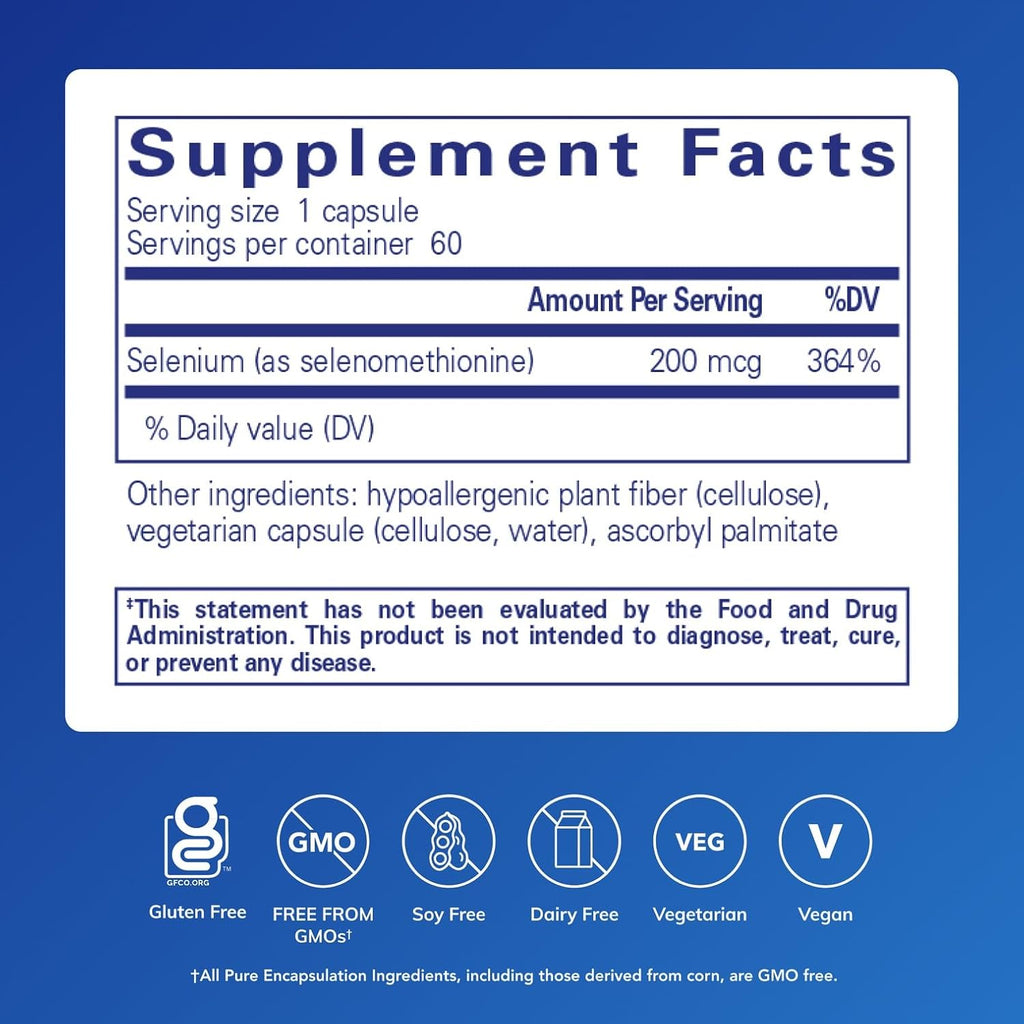 Selenium, 200 Mcg