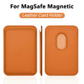 Luxury for Magsafe Magnetic Leather Wallet Case for Iphone 13 17 16 14 Pro Max 15Pro S25 Card Holder Phone Bag Cover Accessories