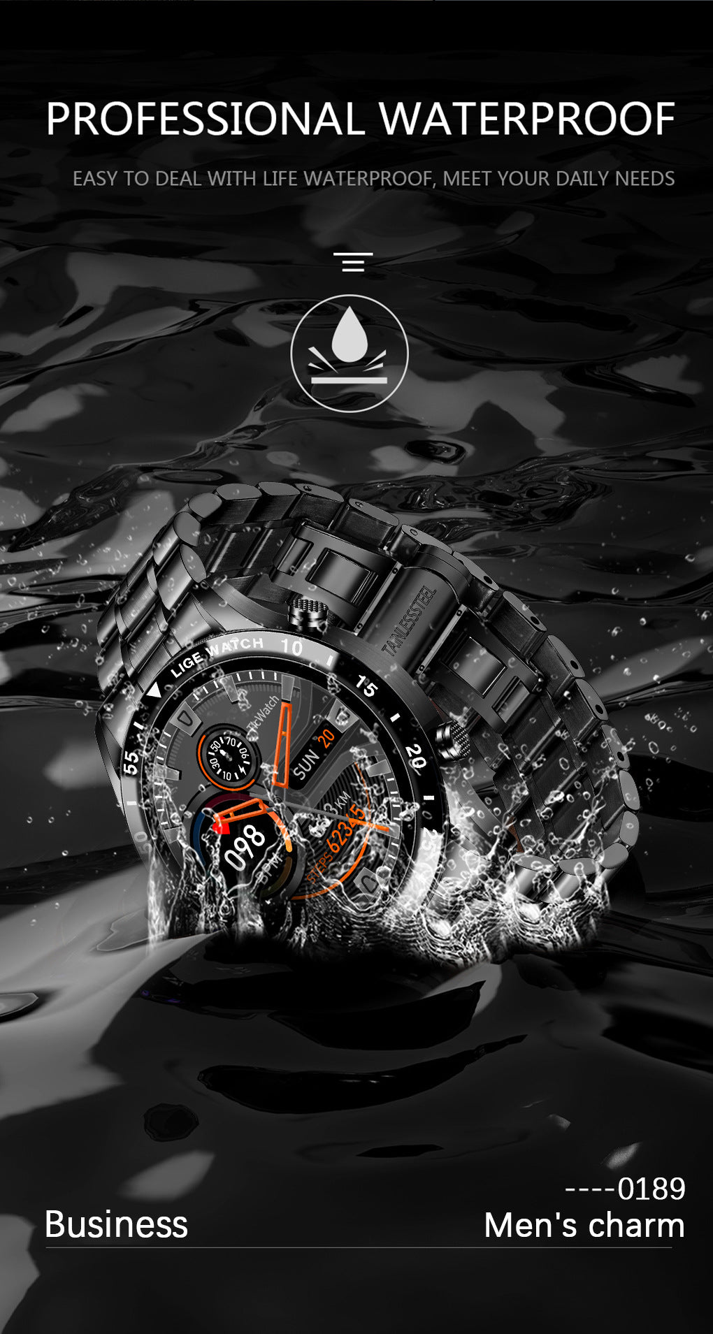 Lige'S New Smart Watch Upgrade Smart Wearable Watch