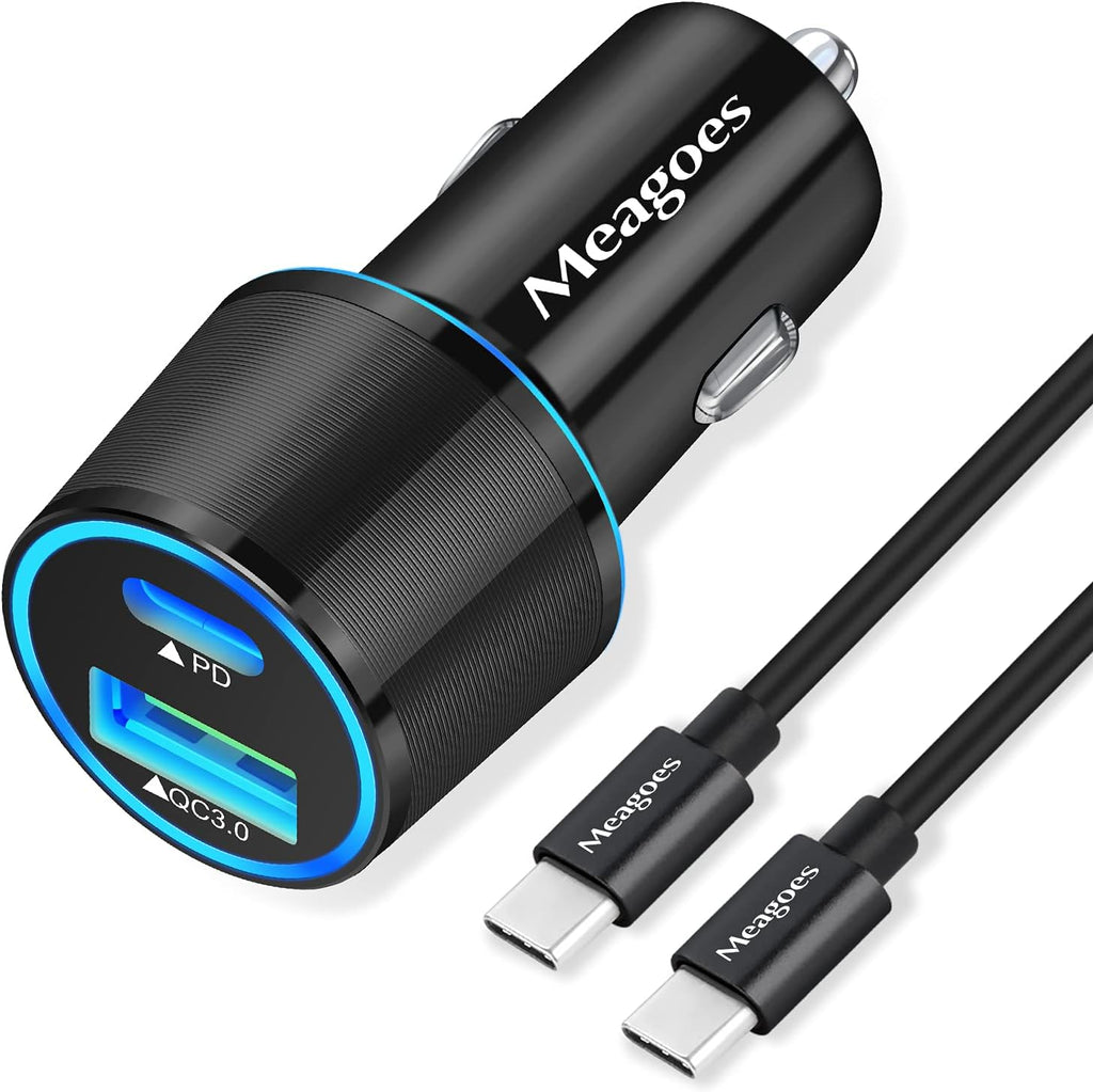 67.5W Car Charger USB C Super Fast Charging for Iphone 17/Samsung Android