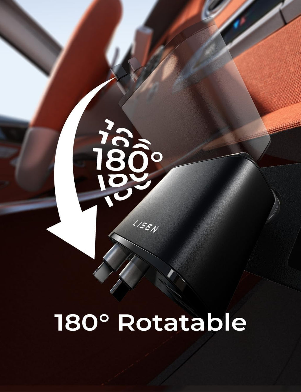 Retractable Car Charger 4 in 1 for Cars, 69W Retractable USB C Car Charger with 31.5In Cable, Fast Charging for Iphone 17 16 15 14 13 12 Pro Max Plus, Compact Cars Accessories for Daily Driving