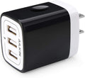 Wall Charger Plug, USB Plug Wall Outlet, 3 Multiport Charger Station Cube