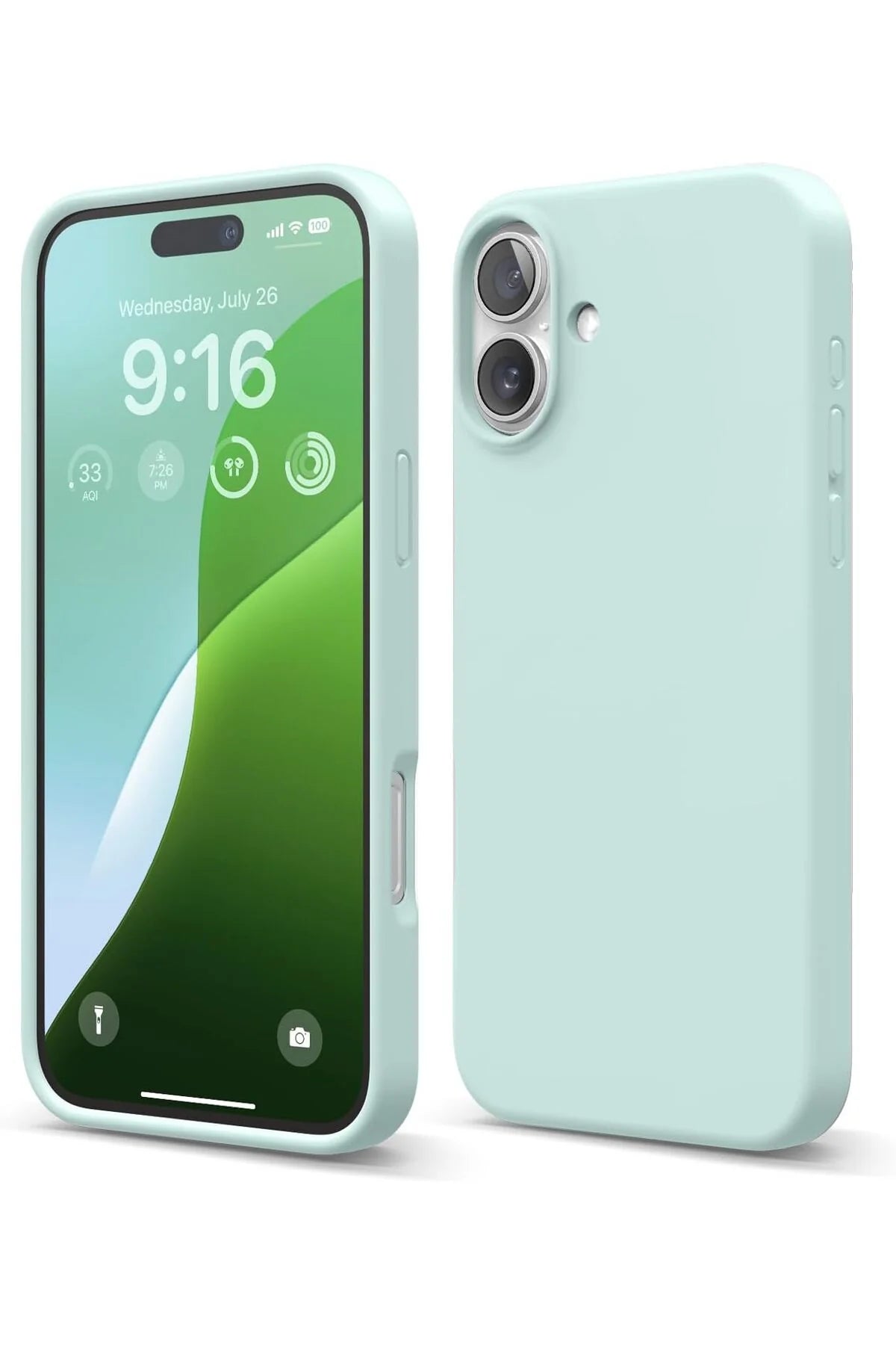 Iphone 16 Case Liquid Launch Wipeable Cover